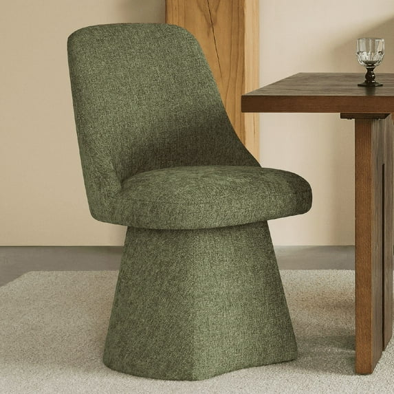 CHITA Upholstered Swivel Dining Chair Set of 1/2/3