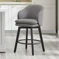 CHITA Modern Swivel Counter Height Bar Stools with Arm