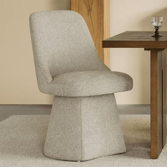 CHITA Upholstered Swivel Dining Chair Set of 1/2/3